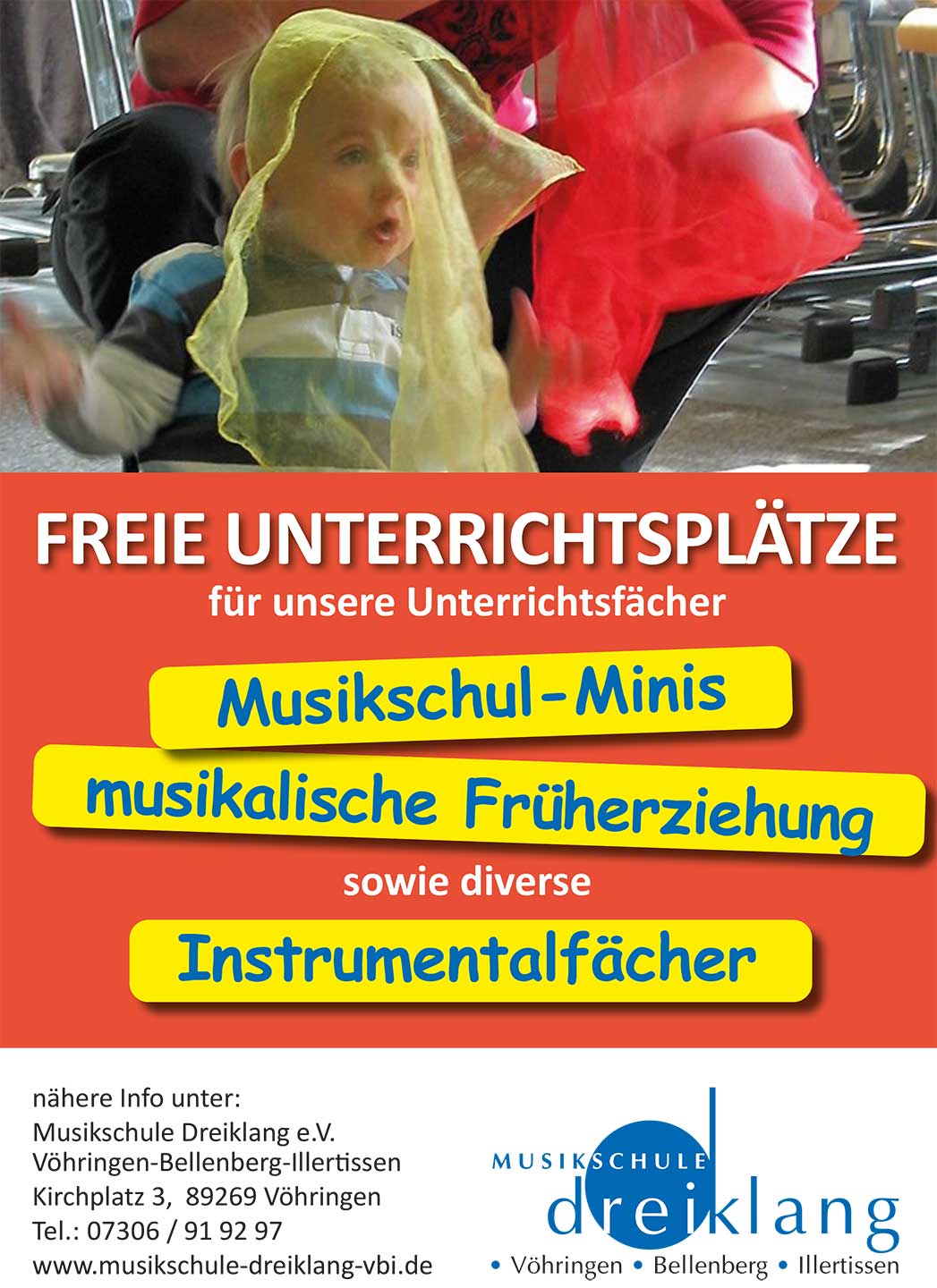 Freie Unterrichtsplätze